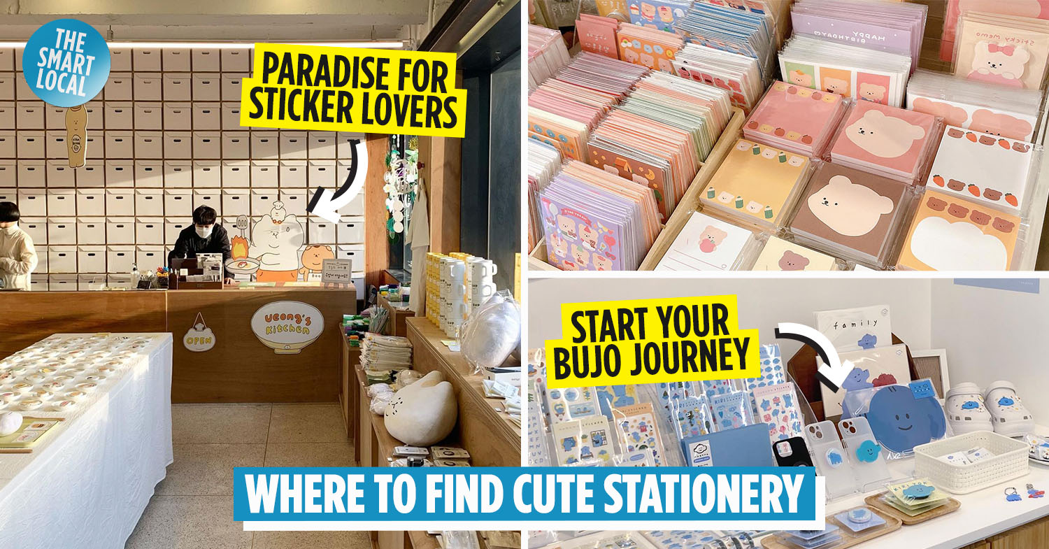 Cute Korean Stationery Shopping & Vintage Japanese Stuff in Seoul 