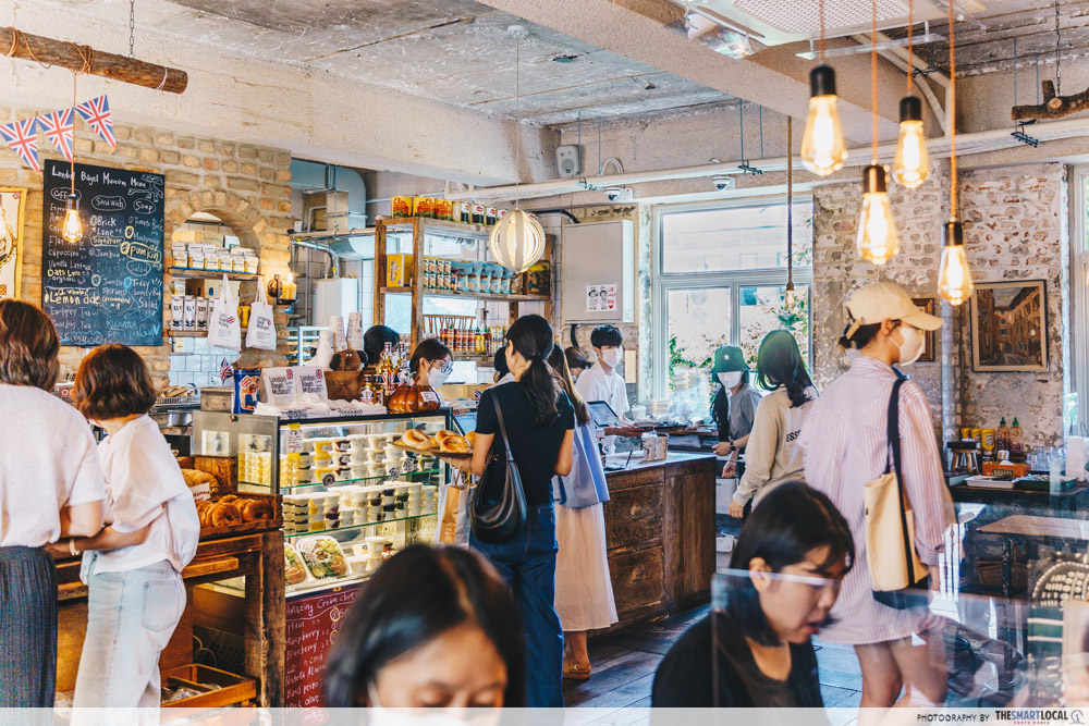 London Bagel Museum A Homey Cafe With Unique Speciality Bagels
