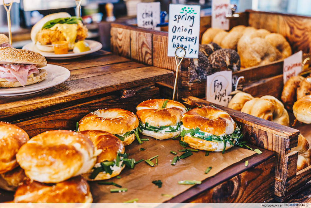 London Bagel Museum A Homey Cafe With Unique Speciality Bagels