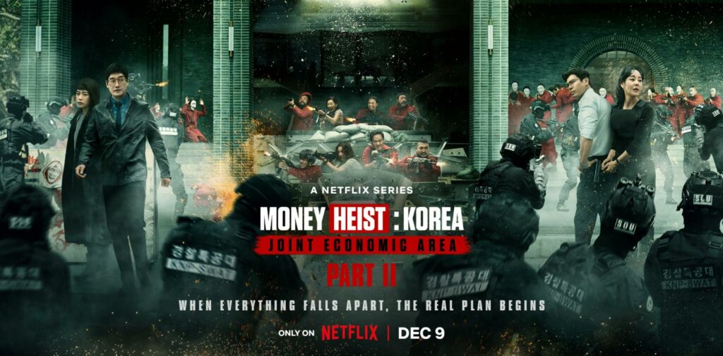 Korean dramas December 2022 - Money Heist Korea 2