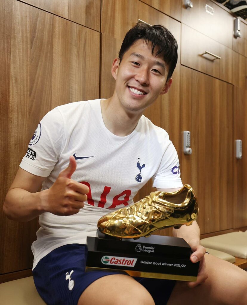 Son Heung Min - Golden Boot award