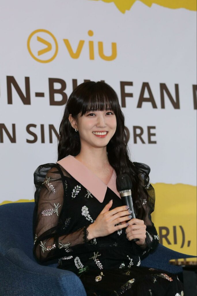 Park Eun Bin press conference - Park Eun Bin shares her thoughts about Singapore 