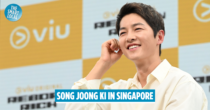 Song Joong Ki Graces Singapore For Reborn Rich Press Con, Wins Hearts Of Reporters & Fans Alike