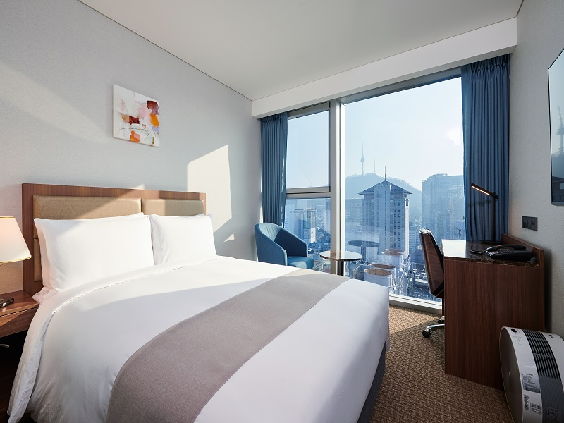 New hotels in Seoul 2022 - Standard Double Room @ Stanford Hotel Myeongdong