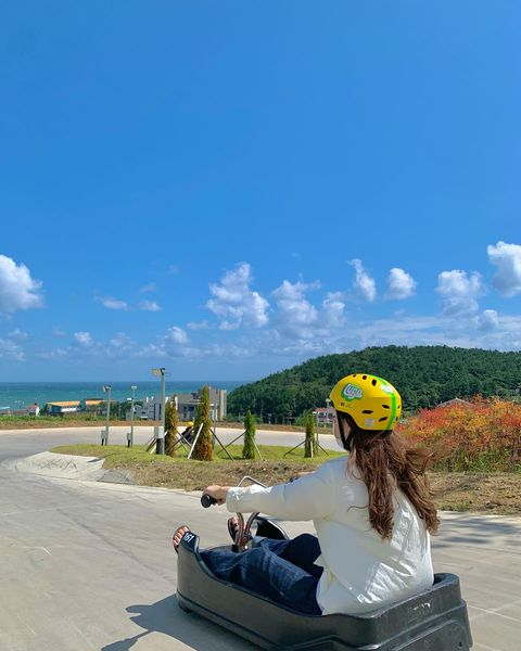 New things to do in Busan - Skyline Luge in Busan