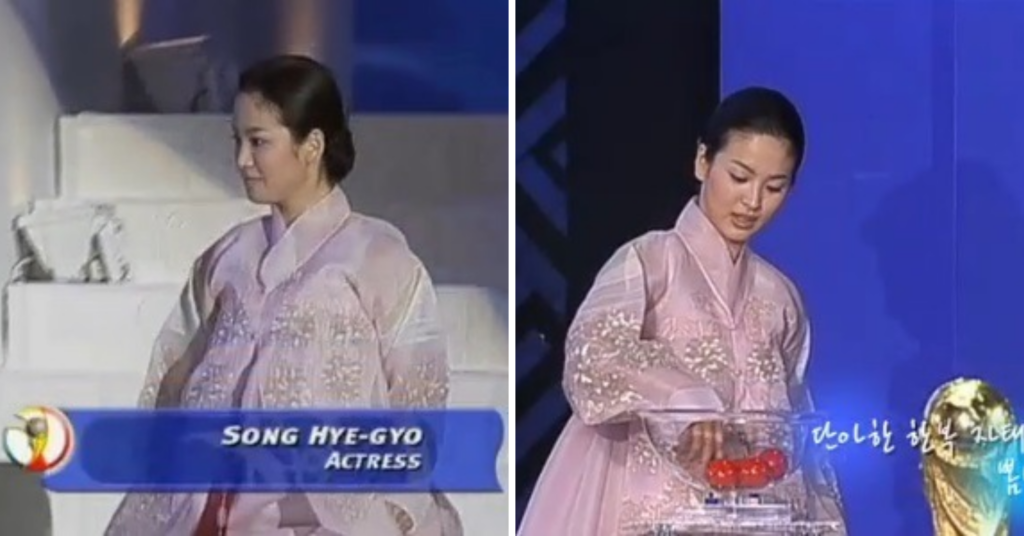 Song Hye Kyo - Song Hye Kyo in World Cup 2002 