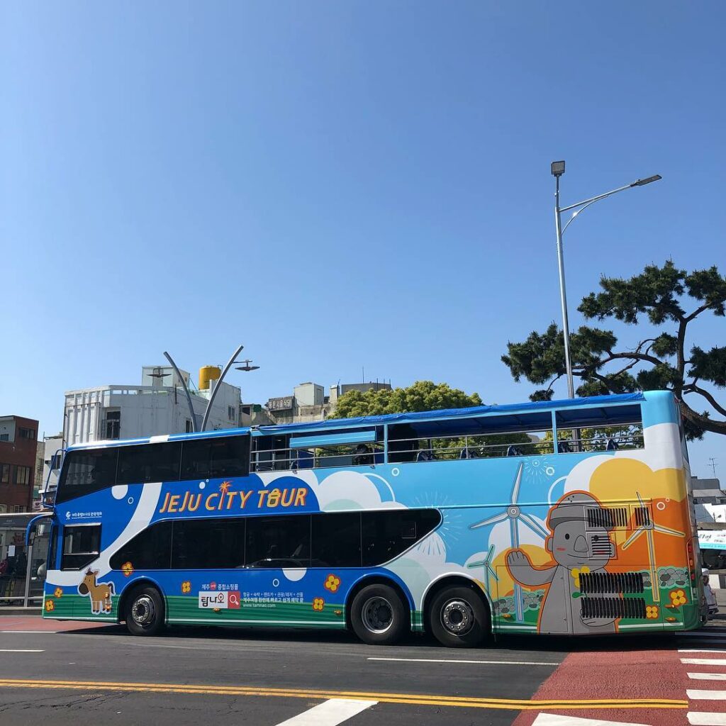 South Korea Transportation Guide - Jeju City Tour Bus