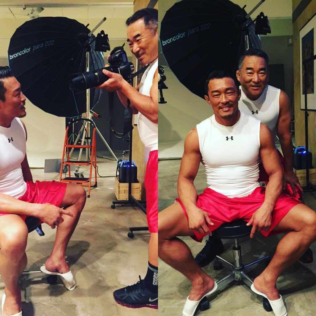 Choo Sung Hoon - Choo Sung Hoon and his father