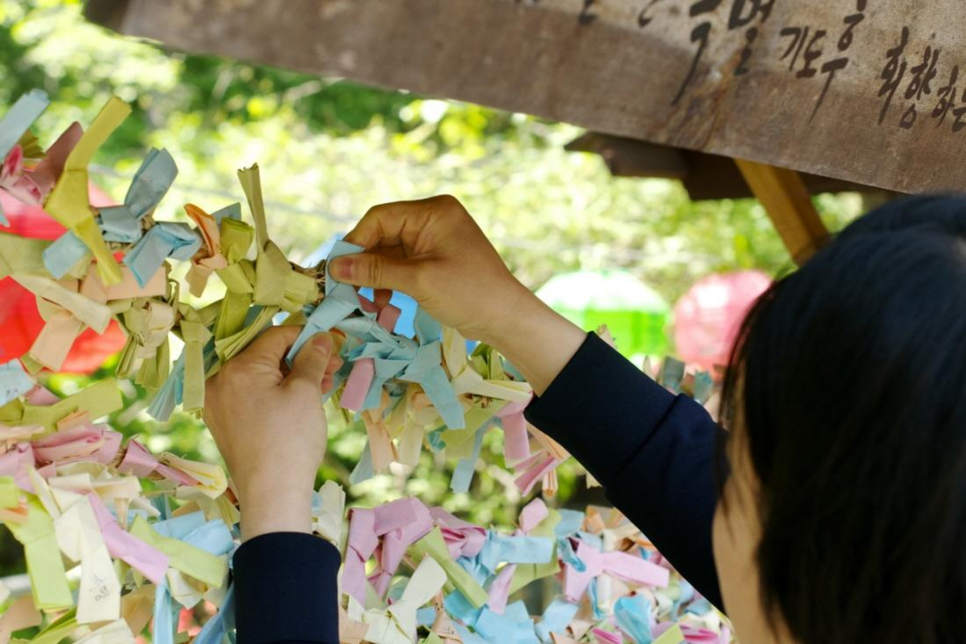 Activities at the temple