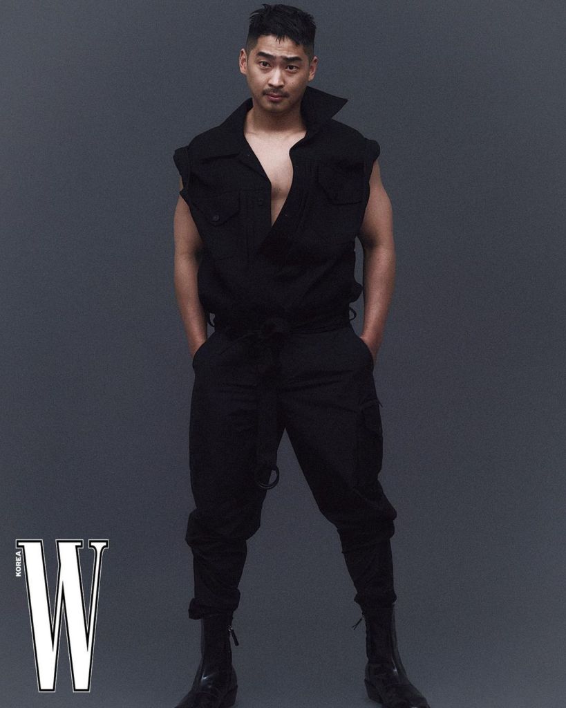 Woo Jin Young magazine shoot
