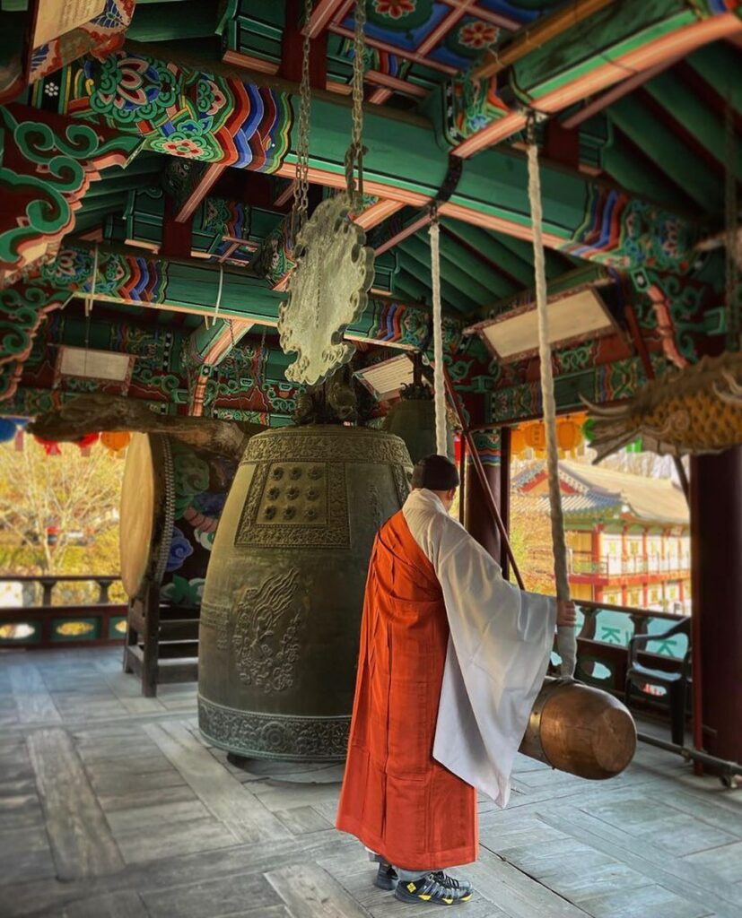 Traditional bell ceremony