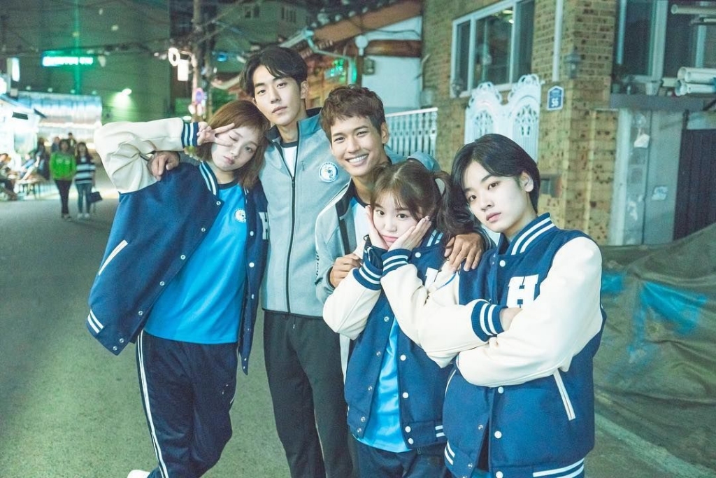 Coming-of-age K-dramas - cast of weightlifting fairy kim bok joo