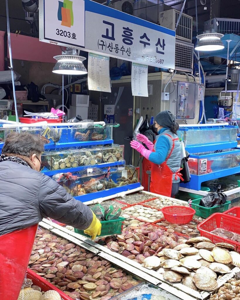Fish markets Korea - Mapo Agricultural & Marine Products Market