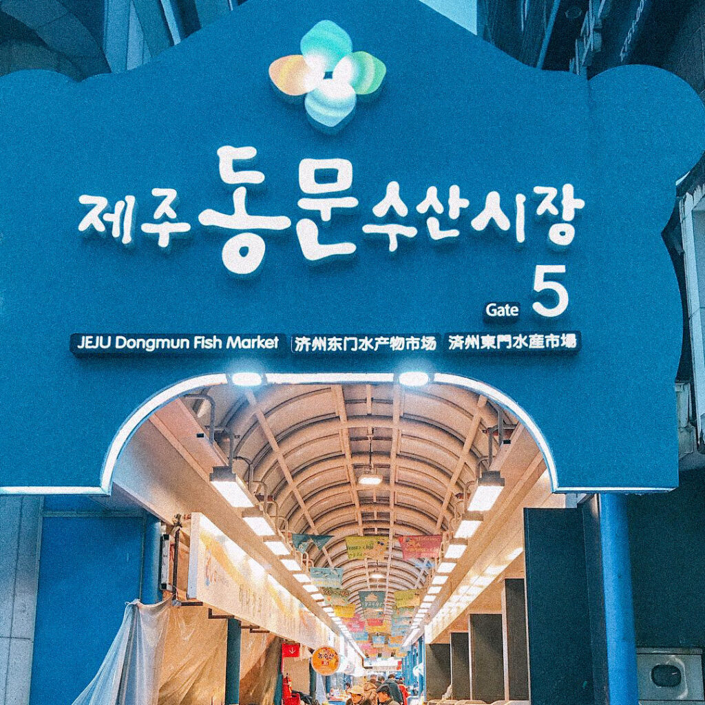 Fish markets Korea - Jeju Dongmun Fish Market