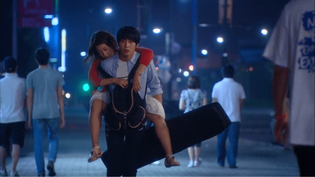 Iconic K-drama scenes - Lee Shin's piggyback scene