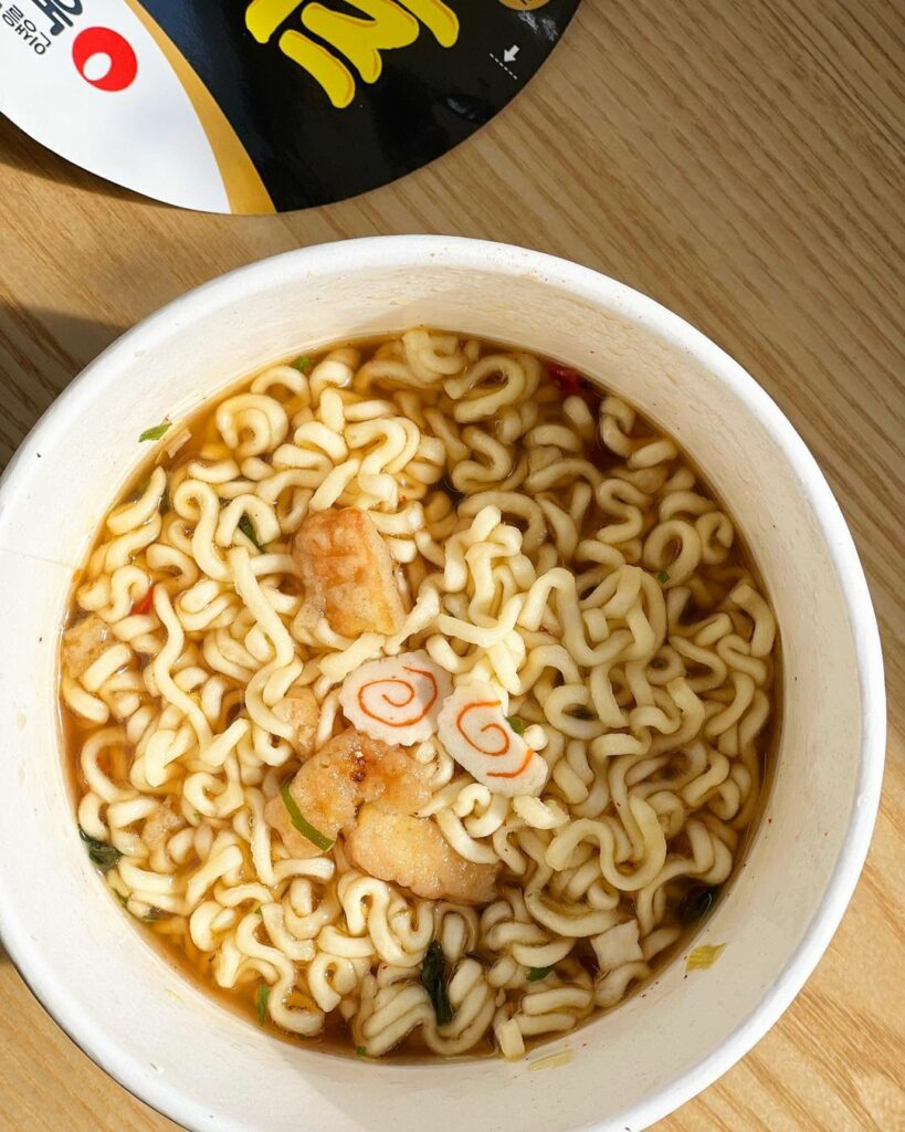 Korean instant noodles - Twigim Udong