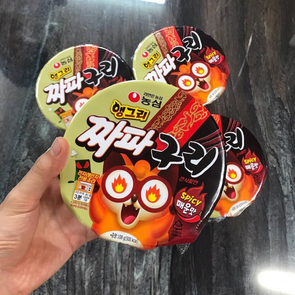 Korean instant noodles - Jjapaguri