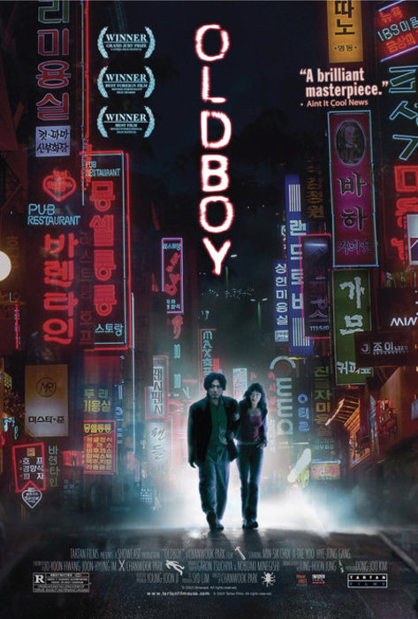 Korean psychological thriller movies - old boy movie poster