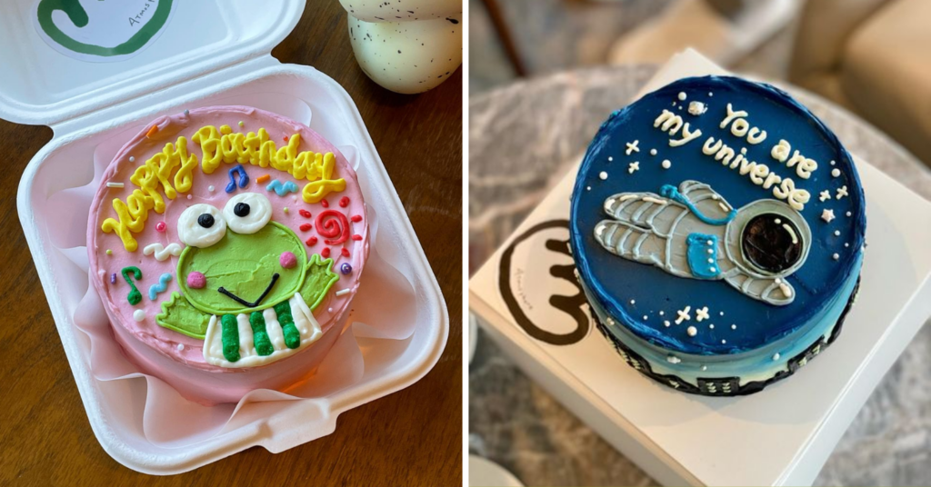 Mangwon guide - customised bento cakes