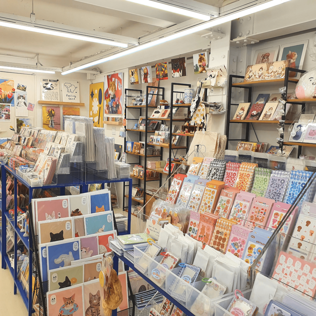 Mangwon guide - stationery store at mangwon 