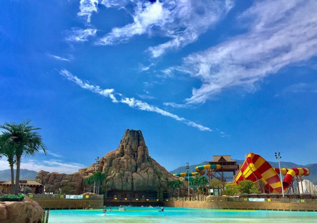 Water parks Korea - outdoor of Gimhae Lotte Water Park