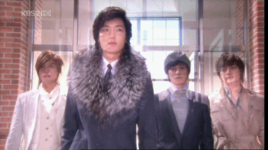 Iconic K-drama scenes - boys over flower f4 entrance scene 