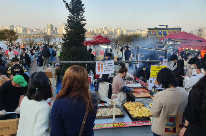 cherry blossom festivals - hangang