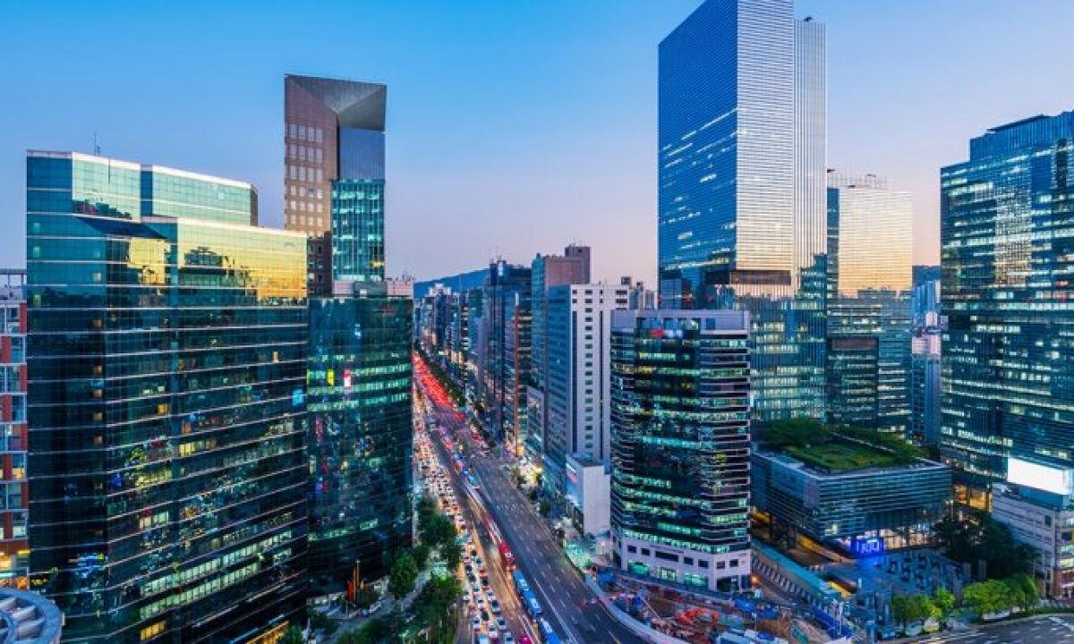 Seoul's trendiest neighbourhoods - Gangnam buildings
