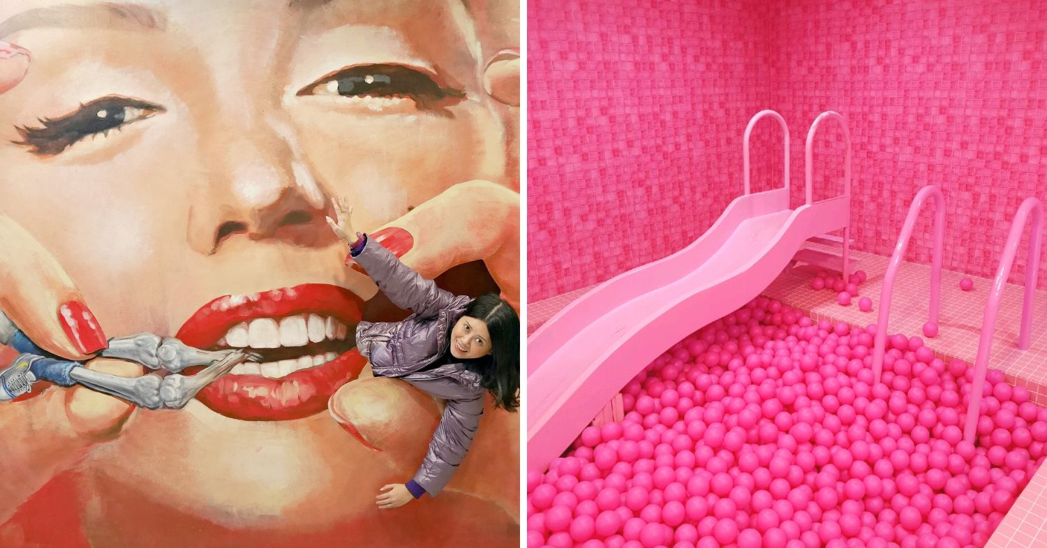 Seoul's trendiest neighbourhoods - Alive Museum & Dynamic Maze, Colour Pool Museum