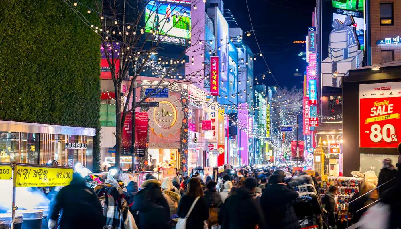 Seoul's trendiest neighbourhoods - Myeongdong