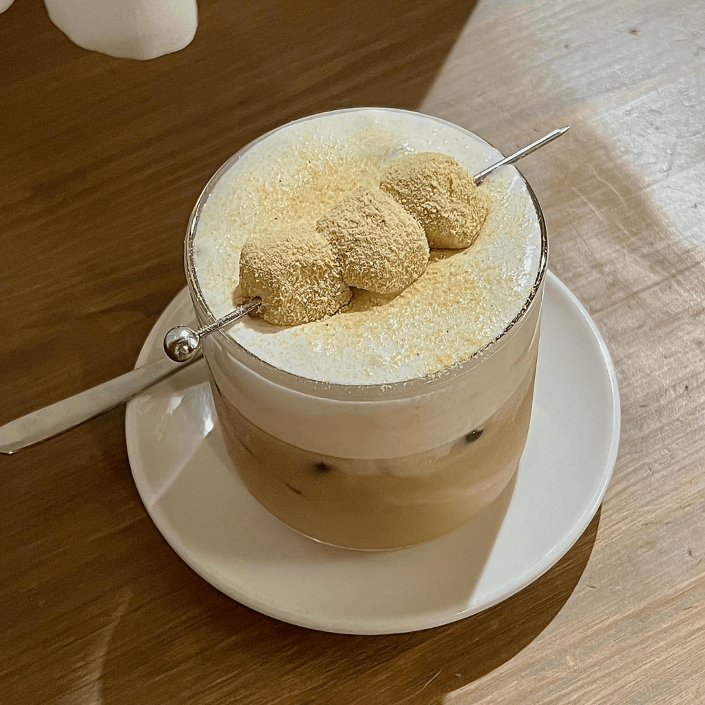 Cafe Neige - injeolmi latte 