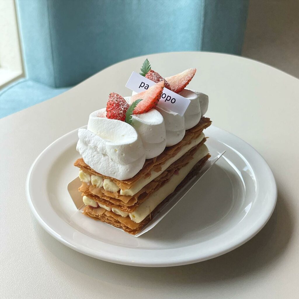 New cafes in Daegu - Mille-feuille