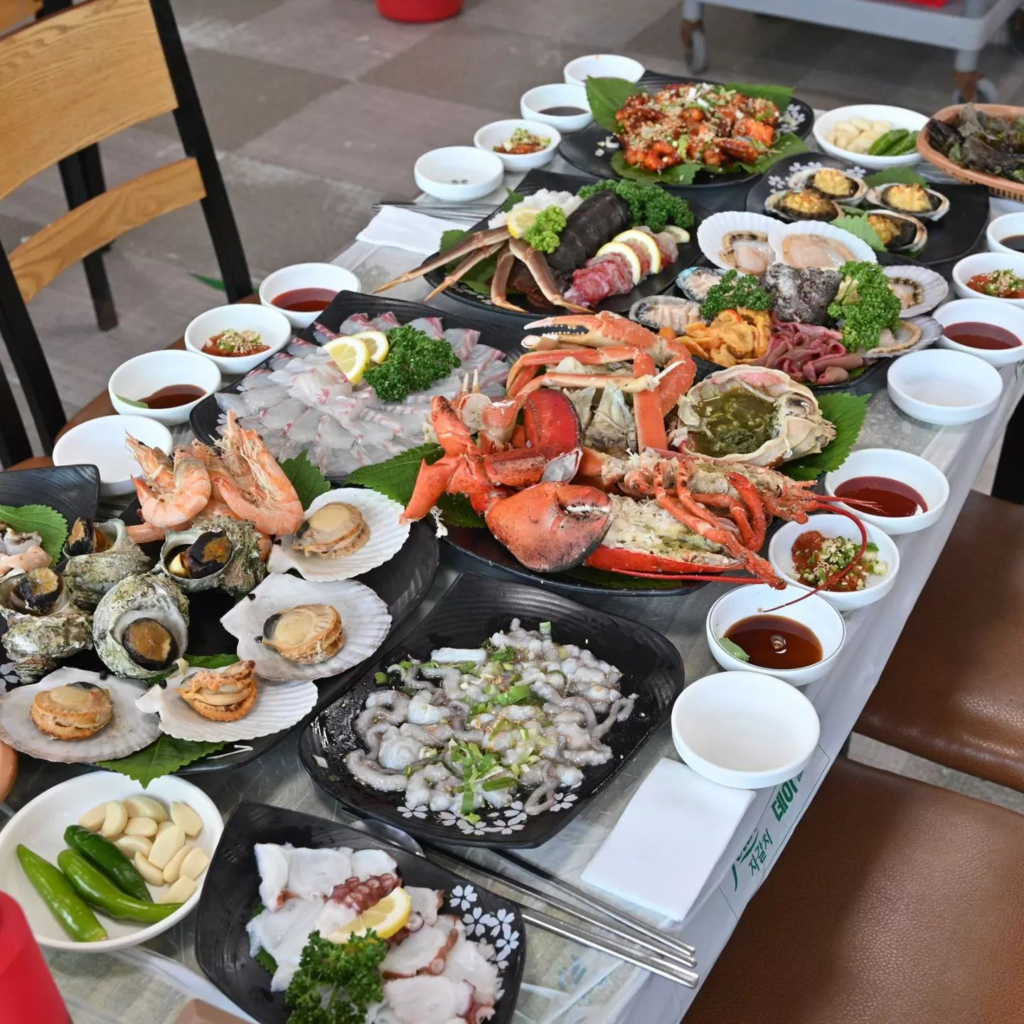 Busan guide - seafood in busan